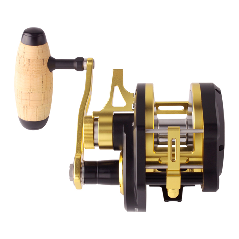 Trolling Reel - ウミ 新型スロージギングドラムリール モデル比 5.0:1 マドラグ 30kg