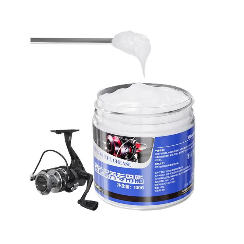 Reel Grease - 釣り用リール用グリスキット、釣り用リール用グリス100g、釣り用リール用オイル、効果的な釣り用リールケア用品、釣り用リール用潤滑剤
