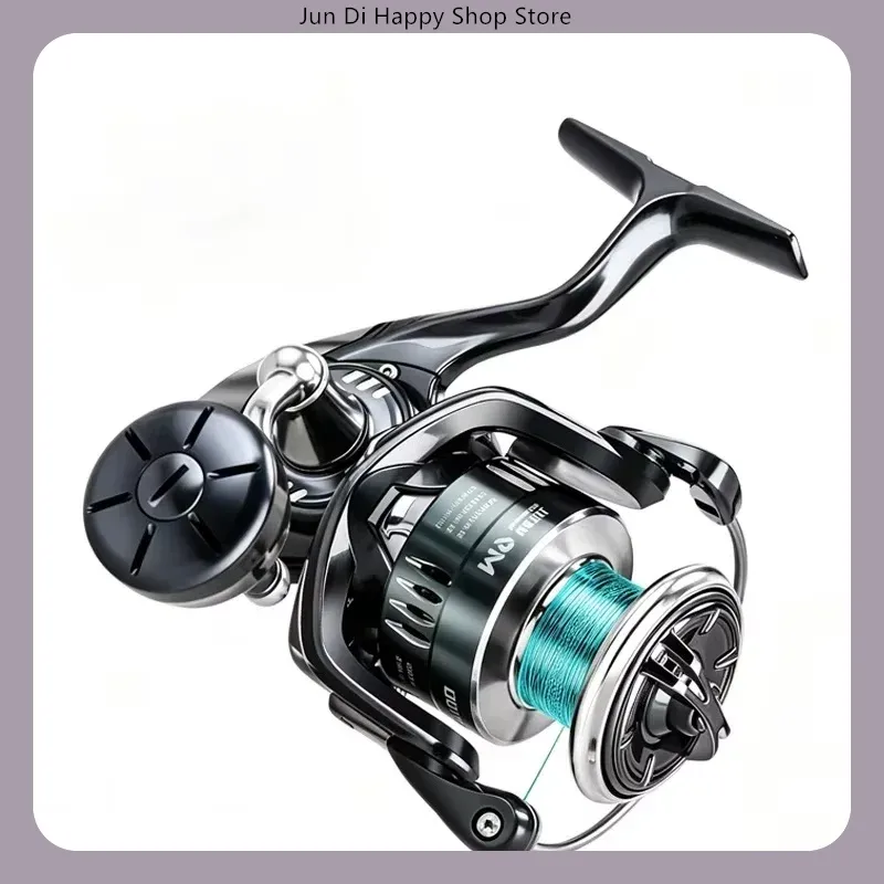 Trolling Reel - HASIDA M9 スピニングリール。フルメタル製で、海水に強く、遠投が可能。沖釣りやジギングに最適な高容量のプロ仕様リール。