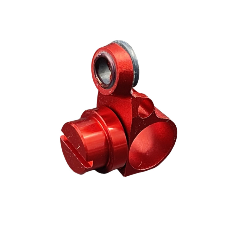 Spincast Reel - 釣りリール用アップグレードパーツ（ブラック）。レッド、レモンイエロー、パープルのベイトキャスティングリールに対応。ラインガイド、リール出口、海水対応。