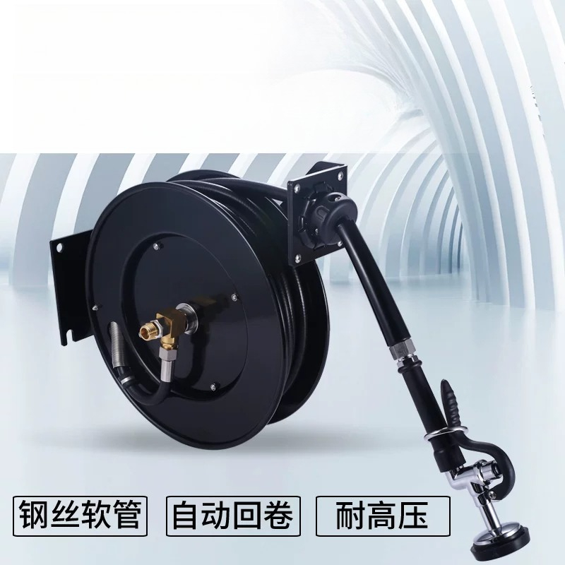 自動伸縮式リール、強力な工業用スプリング潤滑油リール、高圧水 - Reel Oil のレビューと価格